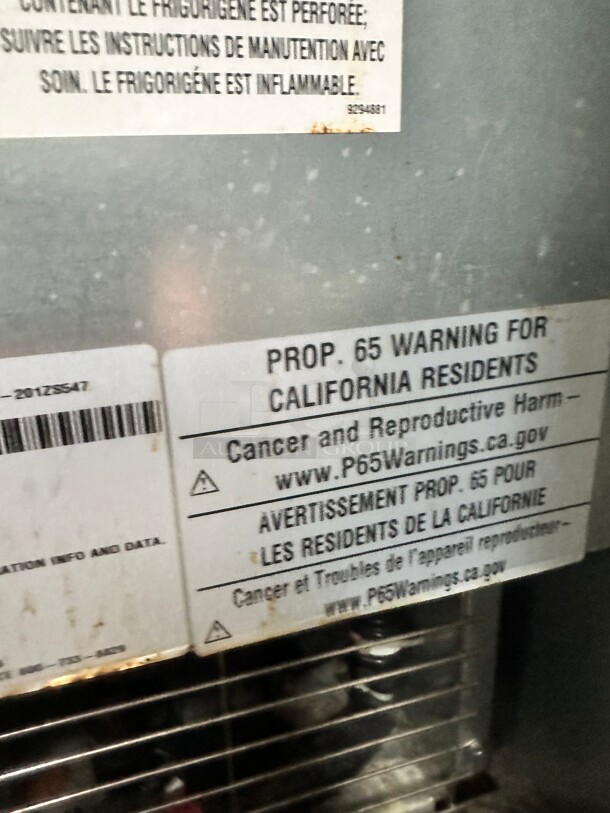 Excellent Condition Delfield F20FP 12 Gallon Drop In Freezer 115 Volt Tested and Working! - Image 7 of 10