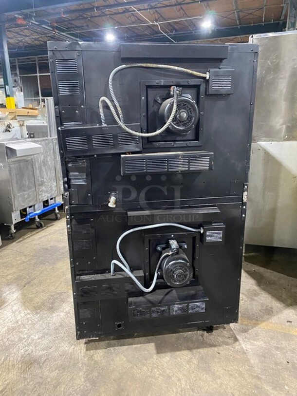 Garland Commercial Gas Powered Double Deck Convection Oven! Metal Oven Racks! All Stainless Steel! 2x Your Bid Makes One Unit! - Image 3 of 9