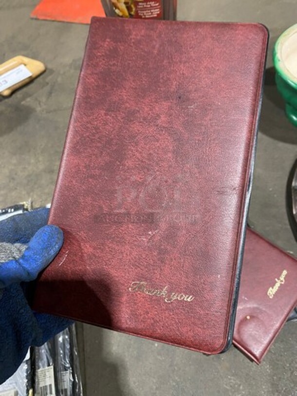 ALL ONE MONEY! New Menu Holders And Check Books! - Image 4 of 5