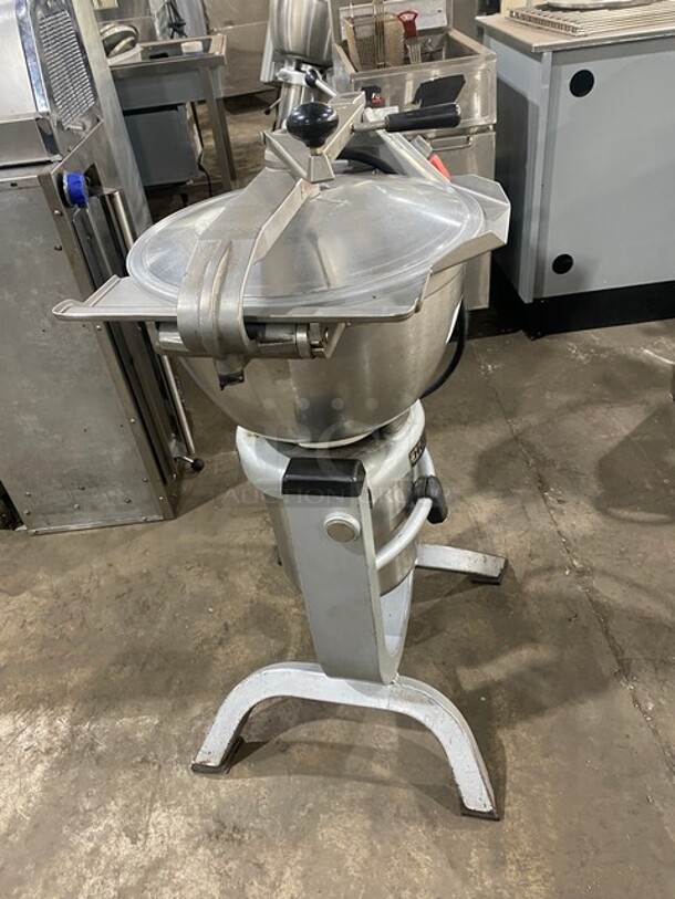 Hobart Commercial Heavy Duty HCM Cutter/Mixer/Mincer! All Stainless Steel! On Legs! Model: HCM300 SN: 311011958 200V 60HZ 3 Phase - Image 2 of 9
