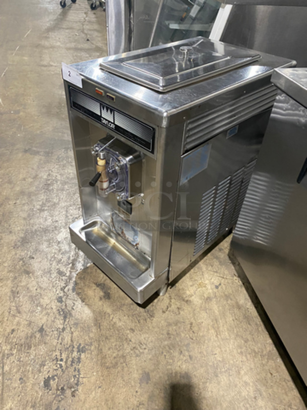 Taylor Commercial Countertop Single Flavor Slushie Machine! All Stainless Steel! On Legs! Model: 39027 SN: J7072862 208/230V 60HZ 1 Phase - Image 2 of 10