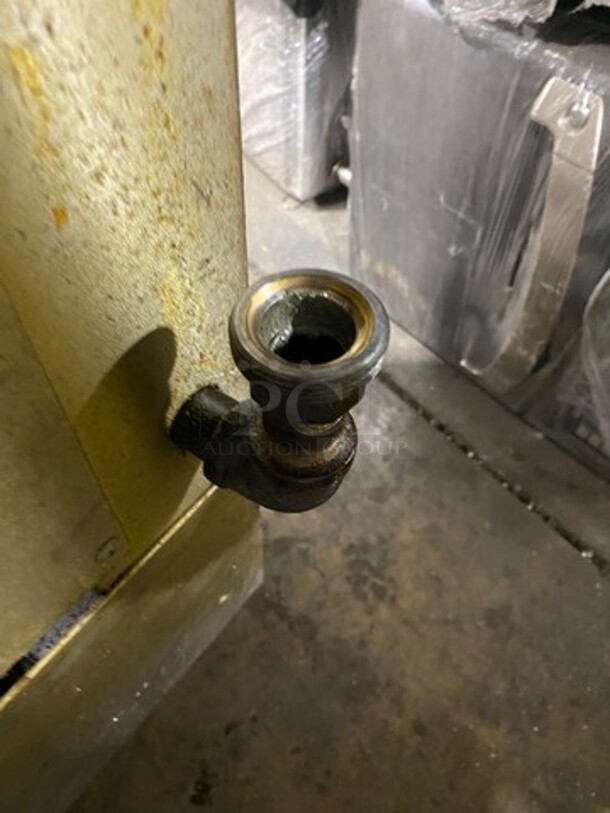 Attias Natural Gas Powered Dual Gyro Machine! All Stainless Steel! WORKING WHEN REMOVED! - Image 9 of 9