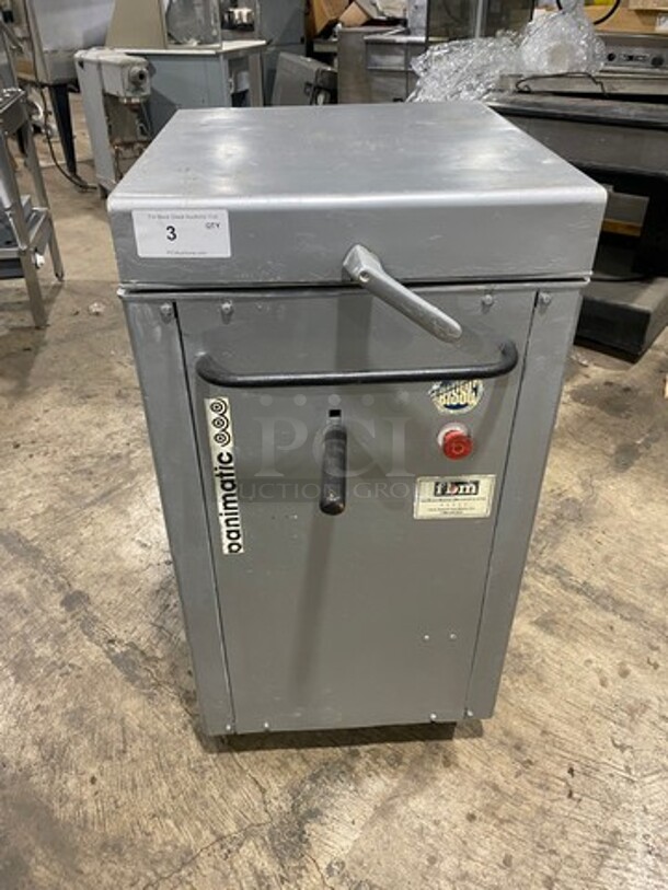 Panimatic Commercial Floor Style Square Cut Dough Molder/ Divider! All Stainless Steel! On Casters! Model: P24C SN: 0256225 - Image 1 of 9