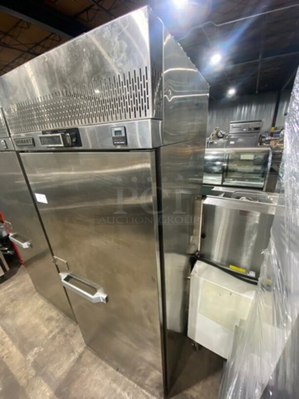WOW! NEW! NEVER USED! Hobart Commercial Electric Powered Single Door Roll In Rack Proofer/ Warmer Holder/ Hot Food Storage! Solid Stainless Steel! Model: QESADHL SN: 321068378 120/208V 60HZ 1 Phase - Image 3 of 10
