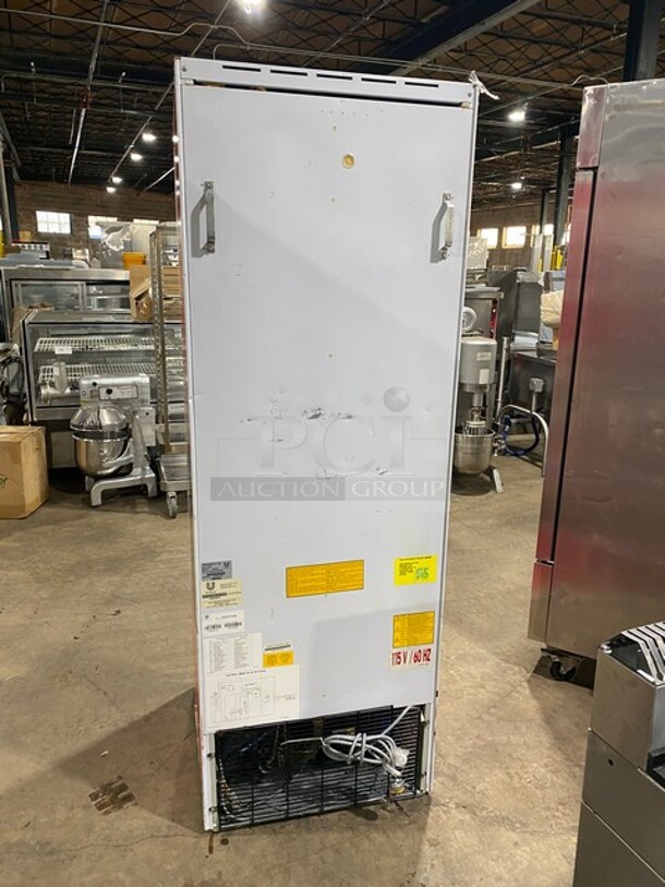 AWESOME! Iarp Commercial Single Door Reach In Ice Cream Merchandiser! With Poly Coated Racks! 110-120V! Model: EIS553 SN: 15FE93319! - Image 2 of 9