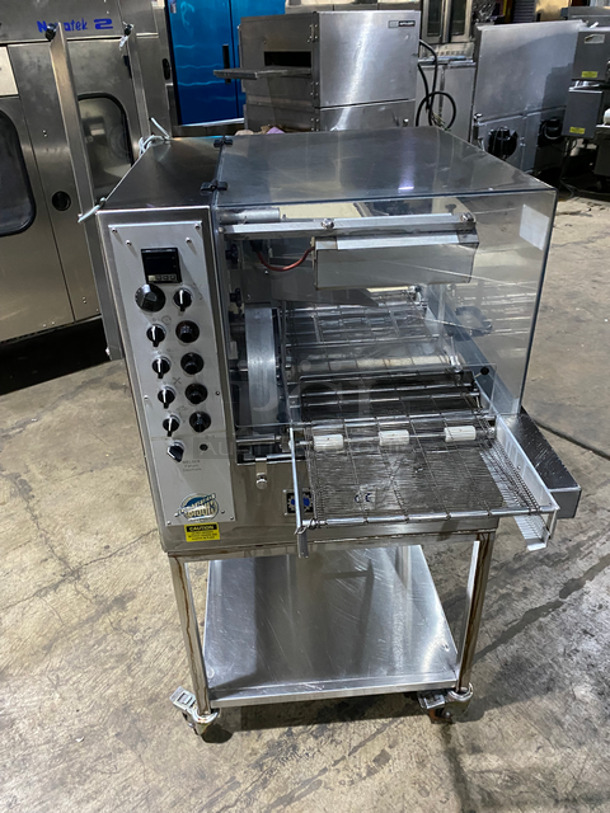 Nielsen Commercial Pass-Through Chocolate Glazing Machine! Stainless Steel Body! On Casters! - Image 4 of 10