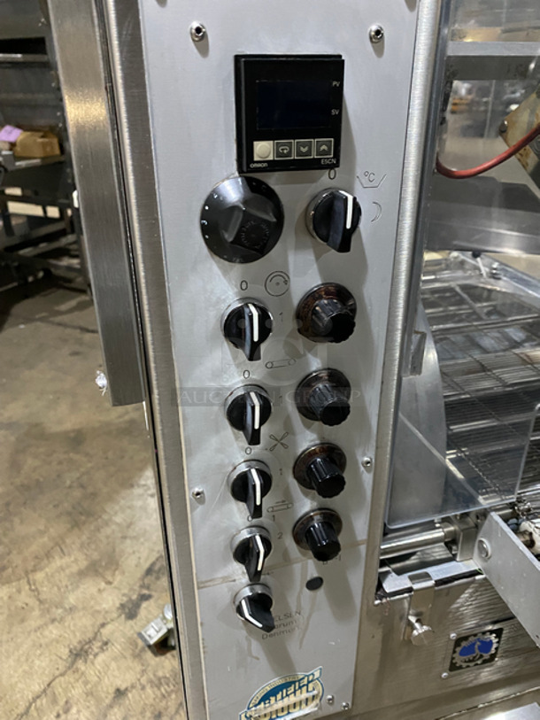 Nielsen Commercial Pass-Through Chocolate Glazing Machine! Stainless Steel Body! On Casters! - Image 8 of 10
