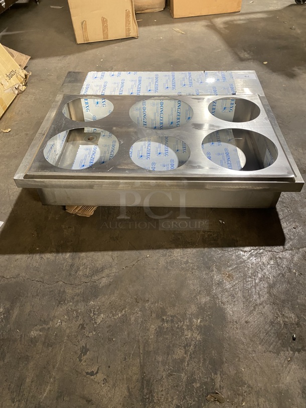 NEW! All stainless-Steel Custom Drop-in Steam Table Insert! - Image 3 of 7