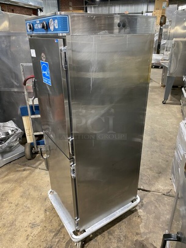 Alto Shaam Commercial Split Door Heated Holding Cabinet/ Food Warmer! All Stainless Steel! On Casters! Model: 1200UP SN: 2520610304 120V 60HZ 1 Phase - Image 2 of 9