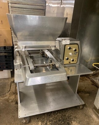 GREAT! Lectro Posit Commercial Cookie/ Pastry Depositor! All Stainless Steel! On Casters! Working When Removed!