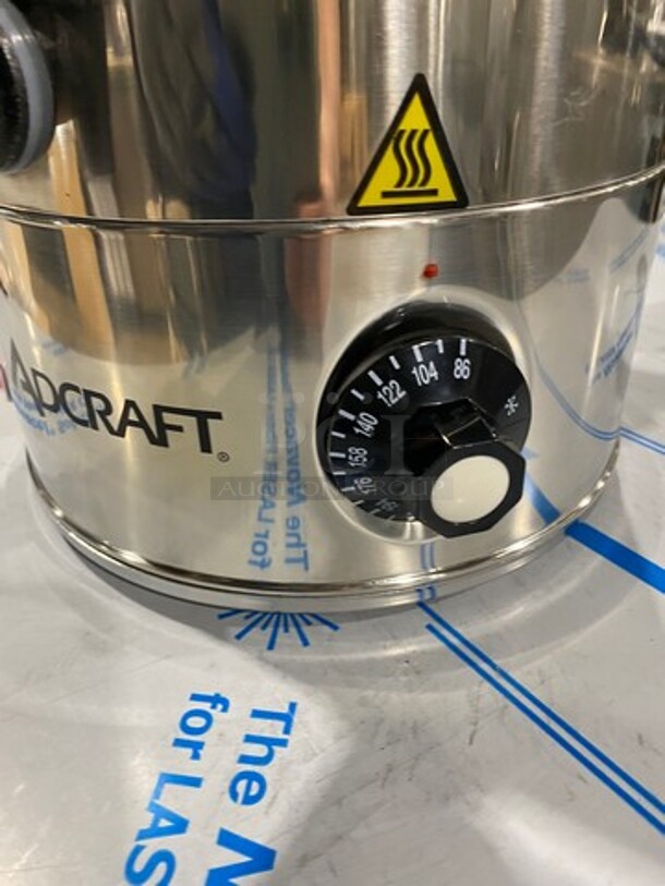NEW! IN THE BOX! Adcraft Commercial Countertop Water Boiler/ Hot Water Dispenser! 40 Cup Capacity! Stainless Steel! Model: WB40 120V - Image 6 of 9