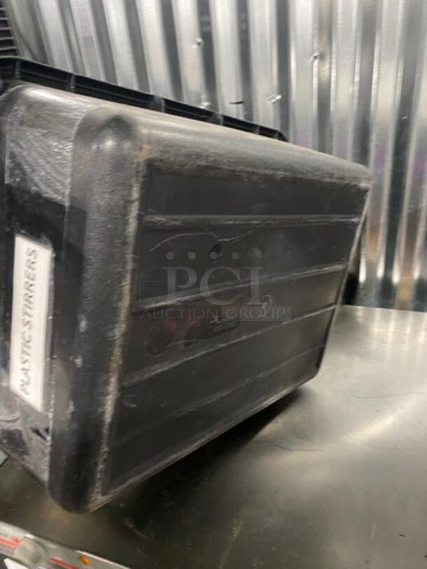 ALL ONE MONEY! Black Poly Bus Bins! - Image 3 of 4