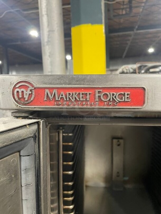 Market Forge Natural Gas Powered Dual Cabinet Convection Steamer! Model ST10! All Stainless Steel! On Legs!  - Image 10 of 10