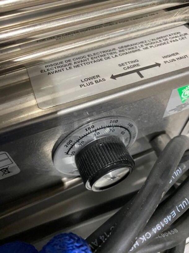 WOW! BRAND NEW! NEVER USED! Carter Hoffmann Commercial Heating Holding/ Proofer Cabinet! All Stainless Steel! On Casters! Model: FH900015B SN: 552060072015 120V 60HZ 1 Phase - Image 8 of 11