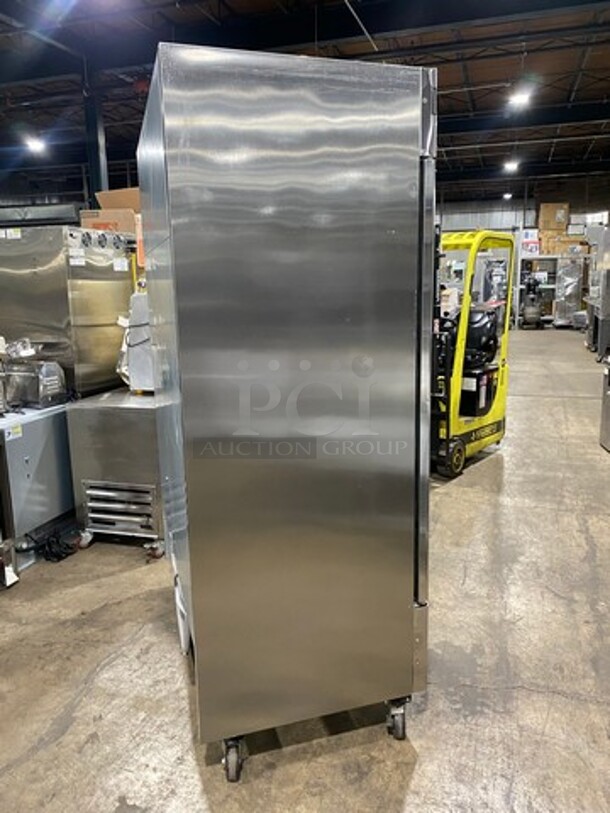 Turbo Air Commercial 2 Door Reach In Freezer! Solid Stainless Steel! On Casters! Model: TSF49SD SN: DF49811165 110/120V 60HZ 1 Phase - Image 3 of 10