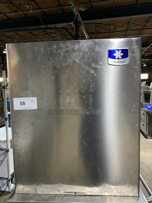 Manitowoc Commercial Ice Maker Head! All Stainless Steel! Model: RNS0608A SN:M 07639602015 115V 60HZ 1 Phase