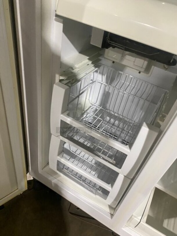 Viking Upright Half Cooler Half Freezer Combo Unit! With Poly Coated Racks And Shelves! All Stainless Steel!
 - Image 9 of 11