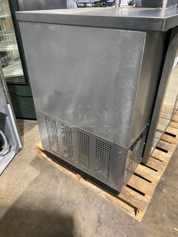 NICE!  Fagor Commercial 2 Door Bar Back Cooler! With View Through Doors! All Stainless Steel! Model: FBB59SDT SN: 13040002M 115V 60HZ 1 Phase - Image 2 of 10