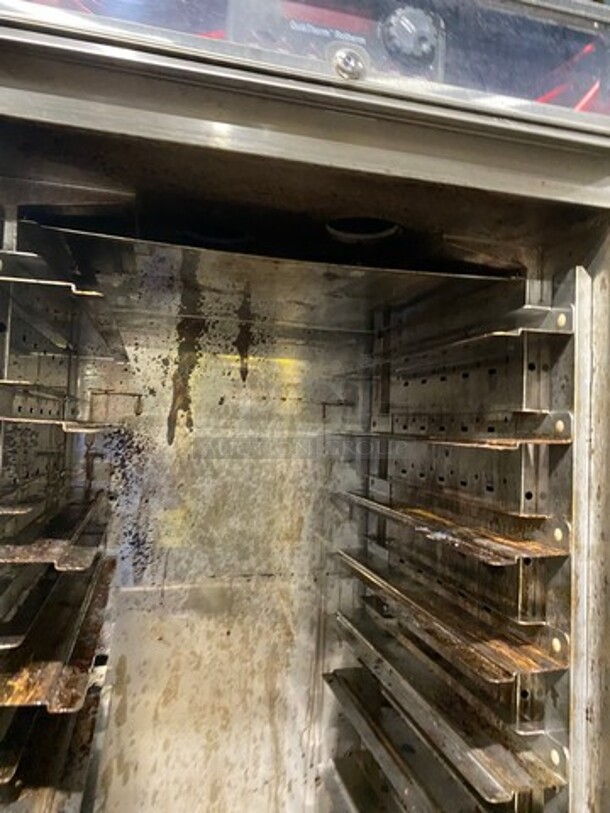 Cres Cor Commercial Electric Powered Split Door Roast-N-Hold Oven! All Stainless Steel! On Casters! Model: RO151FUA12DE4803Z SN: JBIJ0005151622 480V 60HZ 3 Phase - Image 6 of 9