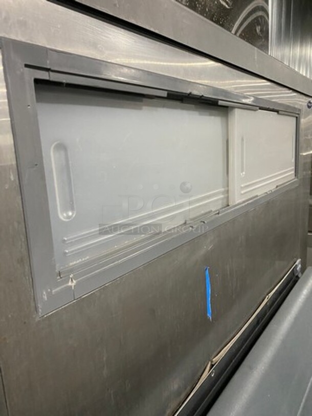 Scotsman Commercial Ice Maker Machine! On Follet Commercial Ice Bin! All Stainless Steel Body! On Legs! Model: C1448SA32E SN: 17061320012199 208/230V 60HZ 1 Phase, Model: DEV1475SG60 SN: E2491535013 - Image 5 of 11