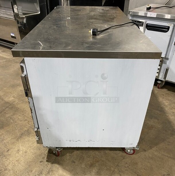 SWEET! LATE MODEL LIKE NEW! BARLEY USED! 2021 Leader Stainless Steel Low Boy Under Counter Freezer! MODEL ESFB72 SN: NE11RI789A 115V 1PH! Working When Removed! - Image 3 of 8