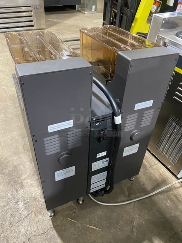 Clover Vertica Series Starbucks Style Commercial Countertop Coffee Brewer! With 6 Flavor Hoppers! On Legs! 208V! Model: CM9700 SN: CVDT23002489! - Image 4 of 10