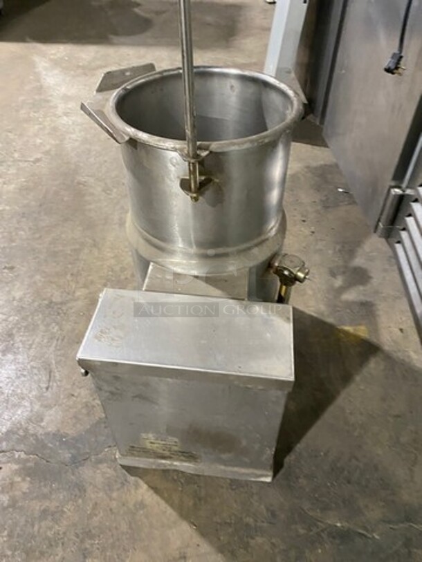 Market Forge Commercial Jacketed Tilting Soup Kettle! All Stainless Steel! Model: FT6CE SN: 562165V3598 240V 60HZ 3 Phase - Image 3 of 7