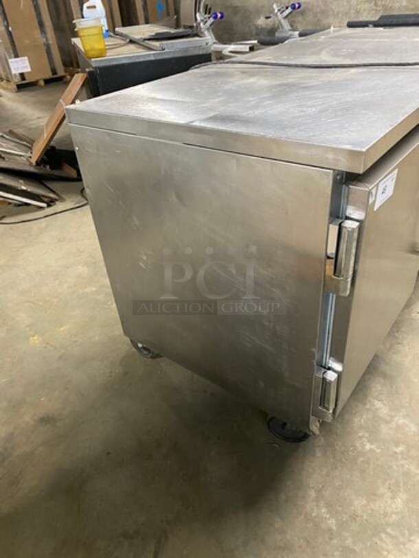 Beverage Air Commercial 2 Door Lowboy/Worktop Cooler! All Stainless Steel! On Casters! Model: WTR60A SN: 8006319 115V 60HZ 1 Phase - Image 2 of 8