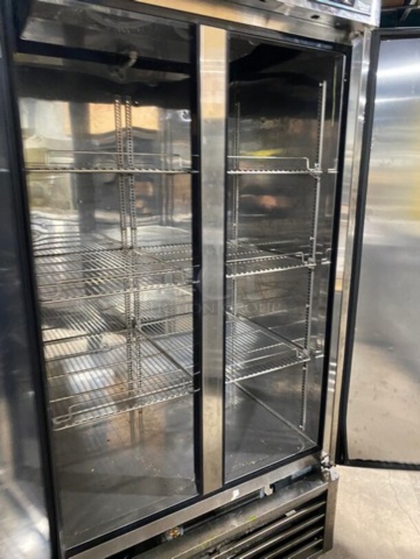 Turbo Air Commercial 2 Door Reach-In Freezer! With Racks! All Stainless Steel! On Casters! Deluxe Series Model: TSF35SD SN: BM3F705048 115V - Image 5 of 10