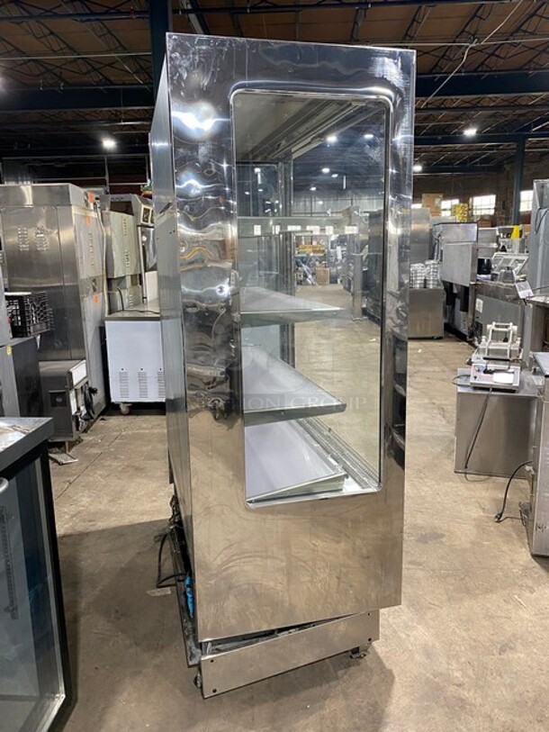 Karlos 200 UL Stainless Steel Commercial Grab N Go Open Case Merchandiser Display Unit! 230V 1PH! With Remote Compressor!  - Image 6 of 11