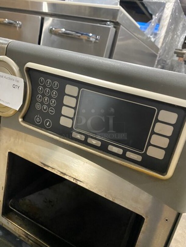 LATE MODEL! 2019 Turbo Chef Commercial Countertop Rapid Cook Oven! On Small Legs! Model: NGO SN: NGOD50141 208/240V 60HZ 1 Phase - Image 7 of 8