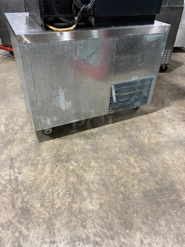 Leader Commercial Refrigerated 2 Door Lowboy! With Poly Coated Rack! All Stainless Steel! On Casters! Model: LB48SC SN: PW11M1802B 115V 60HZ 1 Phase - Image 3 of 8