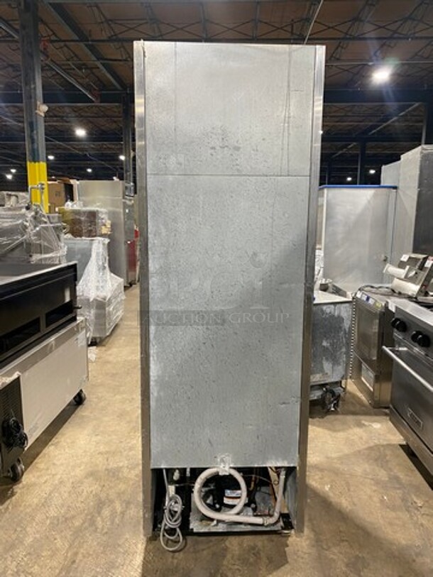 Turbo Air Commercial Single Door Reach In Freezer! With Pan Rack! Solid Stainless Steel! On Casters! Model: TSF23SD 115V 60HZ 1 Phase - Image 2 of 10