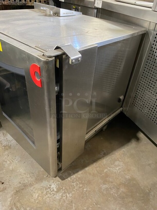 Cleveland Commercial Natural Gas Powered Combi Convection Oven! With View Through Door! Metal Oven Racks! Model: OGS610 SN: 14072300614 120V 60HZ 1 Phase - Image 2 of 8