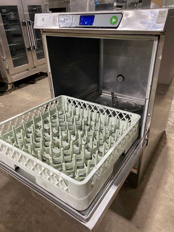 Hobart New Body Style Under The Counter Dishwasher! With Pegged Dish Crate! All Stainless Steel! Model: LXEC SN: 231170305 120V 60HZ 1 Phase - Image 5 of 9