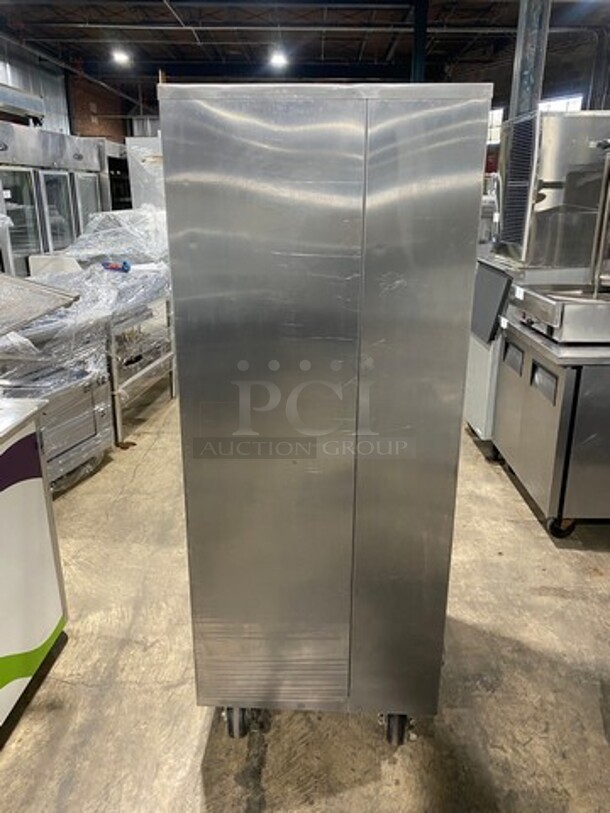 FWE Electric Powered Food Warming Cabinet! All Stainless Steel! On Casters! Model: TS182677CHP SN: 123313001 120V - Image 2 of 11