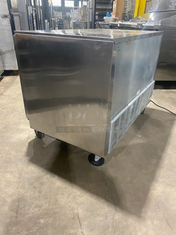 Beverage Air Commercial 2 Door Lowboy/Worktop Cooler! All Stainless Steel! On Casters! Model: UCR48A 115V 60HZ 1 Phase - Image 4 of 9
