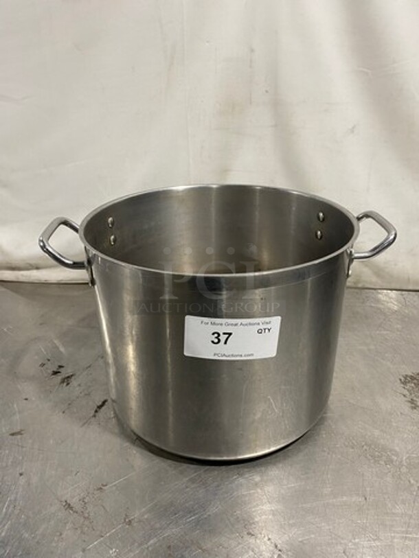 Metal Stock Pot! With Side Handles! - Image 1 of 5