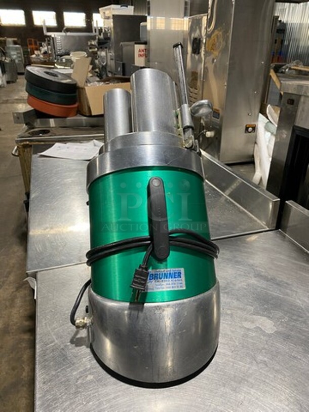 Brunner Commercial Countertop Food Processor/Chopper Machine! Model: QUATTRO SN: 11300264 115V - Image 3 of 8