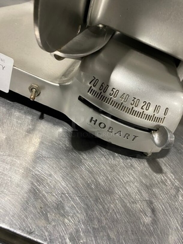 Hobart Commercial Countertop Deli/ Meat Slicer! All Stainless Steel! - Image 6 of 7