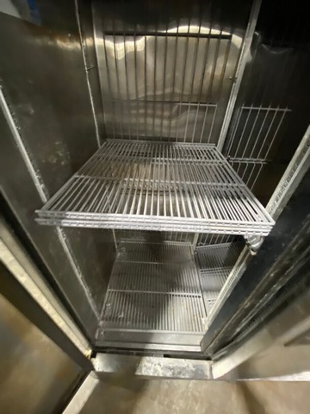 True Commercial 2 Door Reach In Freezer! With Poly Coated Racks! All Stainless Steel! WORKING WHEN REMOVED! Model: TS43F SN: 8893777 115V 60HZ 1 Phase - Image 6 of 10