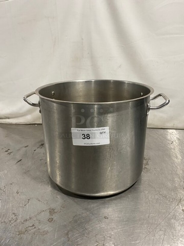 Metal Stock Pot! With Side Handles!