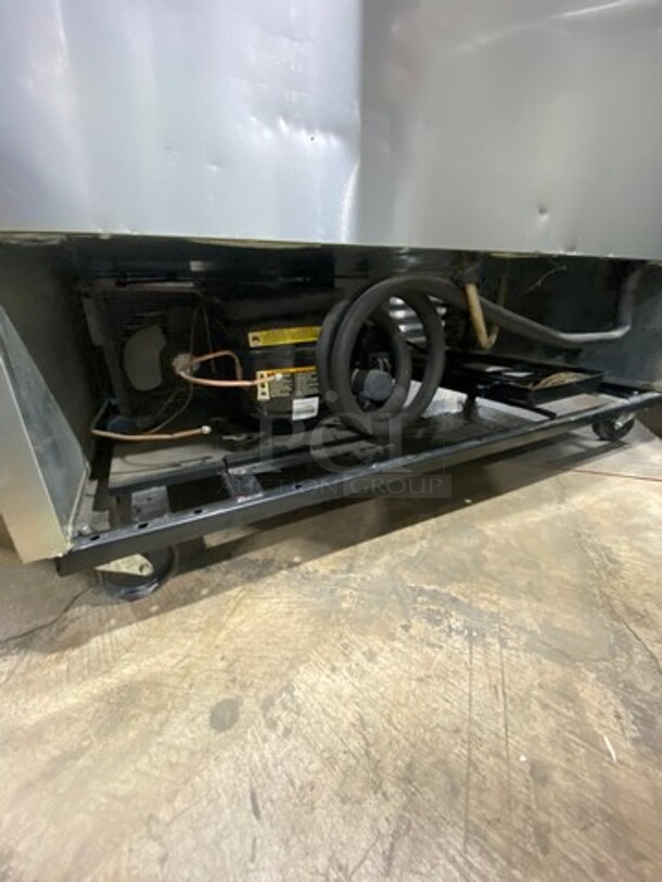 True Commercial 2 Door Reach In Freezer! With Poly Coated Racks! All Stainless Steel! On Casters! Model: T49F SN: 7196976 115V 60HZ 1 Phase - Image 5 of 12