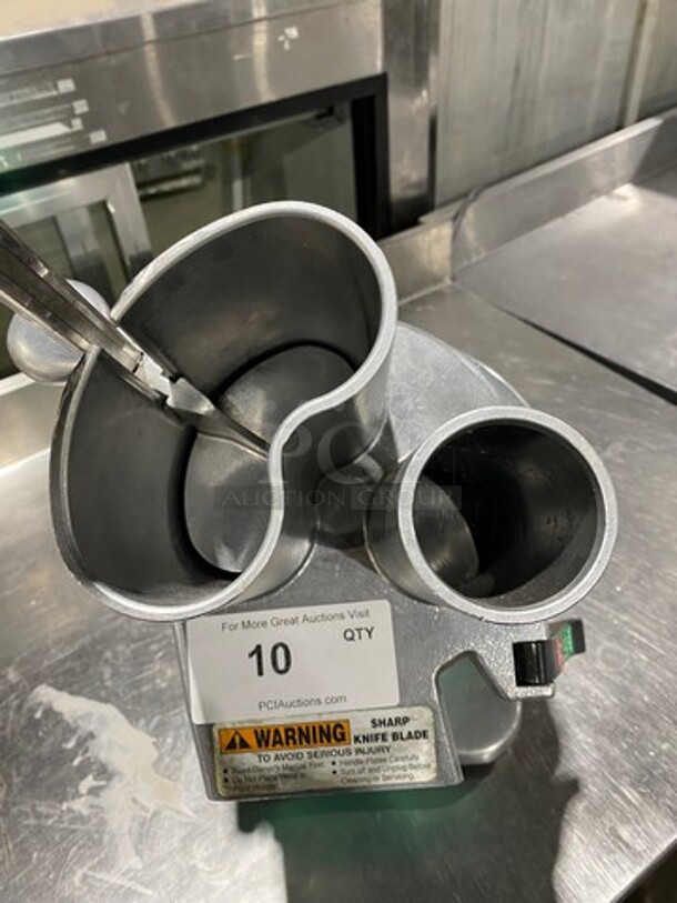 Brunner Commercial Countertop Food Processor/Chopper Machine! Model: QUATTRO SN: 11300264 115V - Image 8 of 8