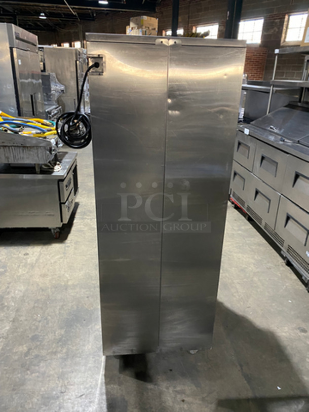 SWEET! 2016 FWE Electric Powered Food Warming Cabinet! With Split Door! All Stainless Steel! On Casters! Model: TST16CHP SN: 164993602 120V 1 Phase - Image 2 of 8