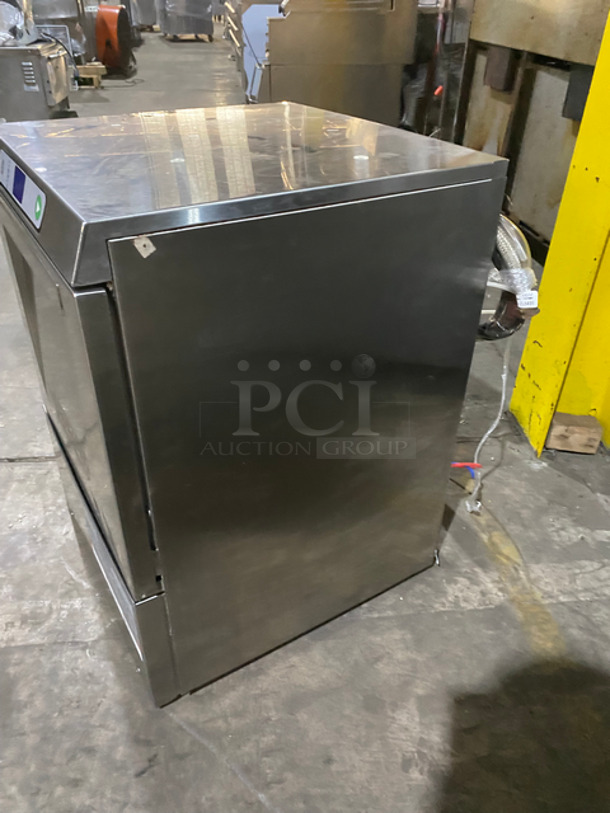 Hobart New Body Style Under The Counter Dishwasher! With Pegged Dish Crate! All Stainless Steel! Model: LXEC SN: 231174165 120V 60HZ 1 Phase - Image 4 of 9