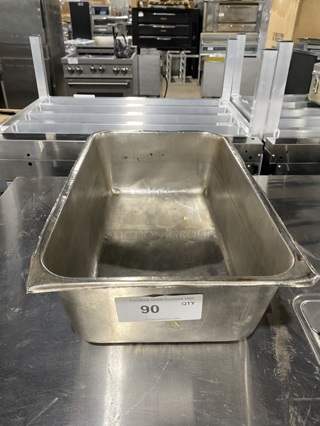WINCO Stainless Steel Drop-In Bin!