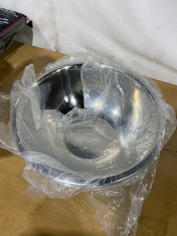 NEW! Choice 8QT Stainless Steel Mixing Bowl! 4x Your Bid! MODEL 176MXBSS8 - Image 5 of 7