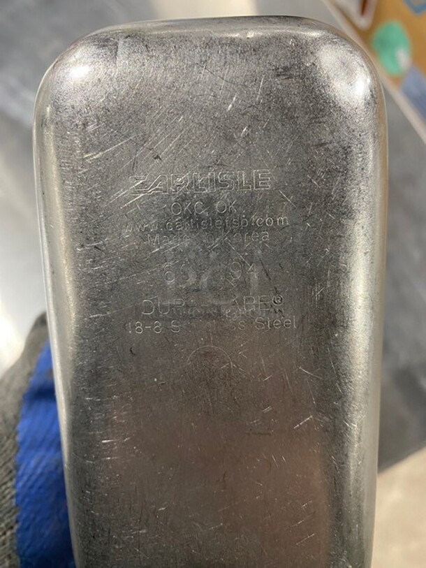 Carlisle Commercial Steam Table/ Prep Table Food Pans! 8x Your Bid! - Image 8 of 8