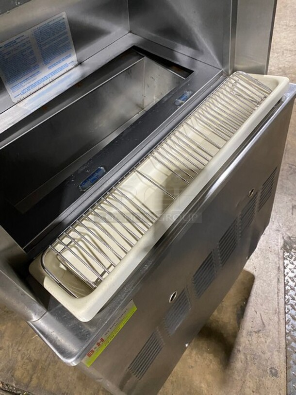 Taylor Commercial 2 Flavor Frosty/ Slushie Making Machine! With Milkshake Mixing Attachment! All Stainless Steel! On Casters! Model: 34227 SN: K4012295 208/230V 60HZ 1 Phase - Image 9 of 11